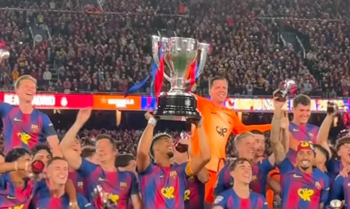 STORIES mamy Wojciecha Szczęsnego po mistrzostwie Barcelony! <3